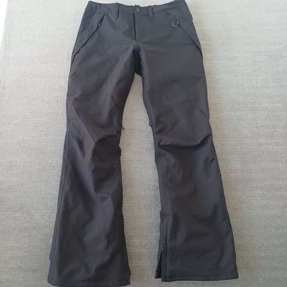Burton Da Nang Ski Pants Womens M Black Dryride Snowboard Gorpcore Thermolite - Picture 1 of 12